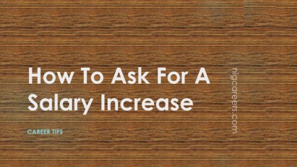How To Ask For A Salary Increase