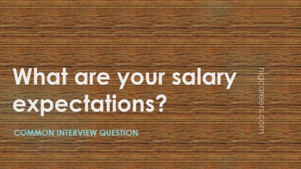What are your salary expectations