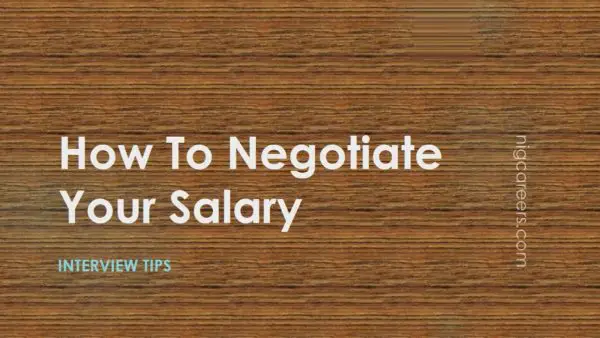 How To Negotiate Your Salary