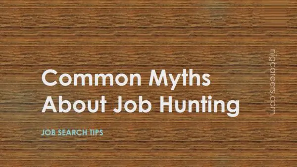 Common Myths About Job Hunting
