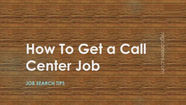 How To Get a Call Center Job