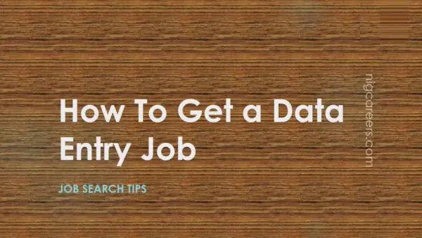 How To Get a Data Entry Job