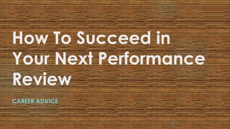 How To Succeed in Your Next Performance Review - NigCareers