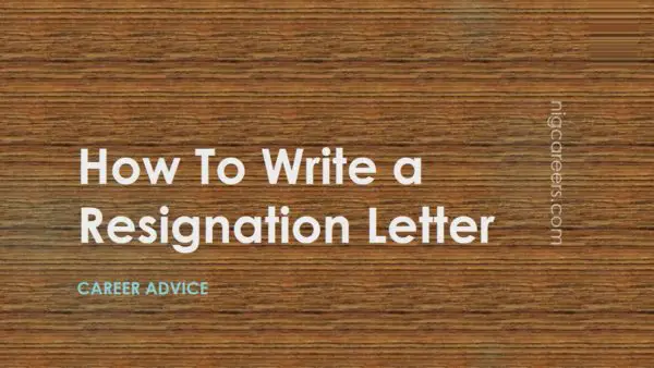 How To Write a Resignation Letter