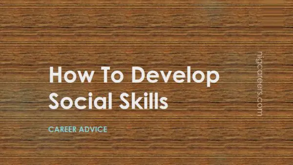 How To Develop Social Skills