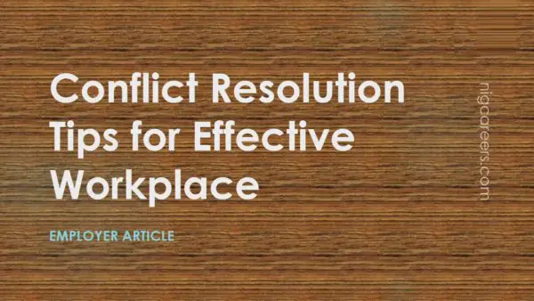 Conflict Resolution Tips for Effective Workplace