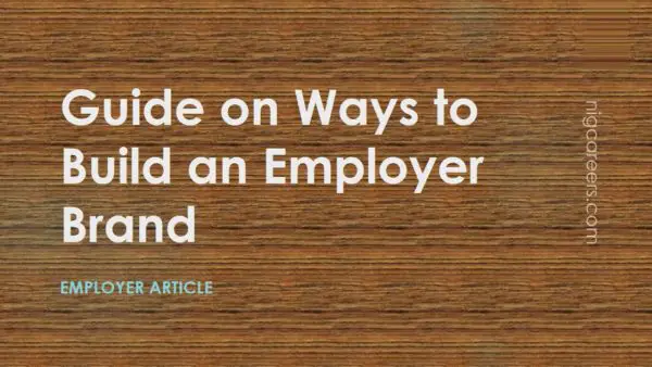 Guide on Ways to Build an Employer Brand