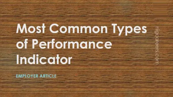 Most Common Types of Performance Indicator