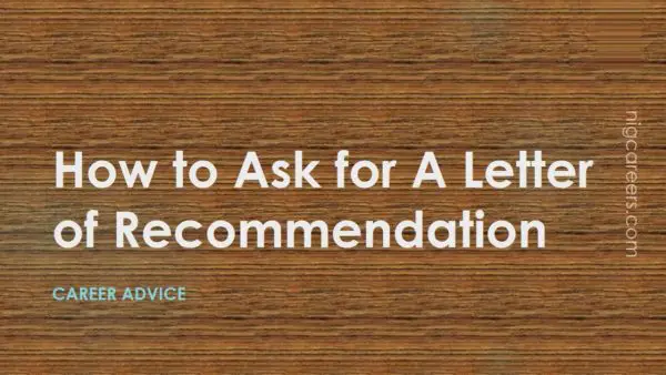 How to Ask for A Letter of Recommendation