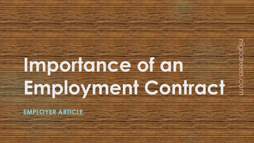 importance-of-an-employment-contract-nigcareers