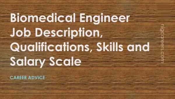 Biomedical Engineer Job Description