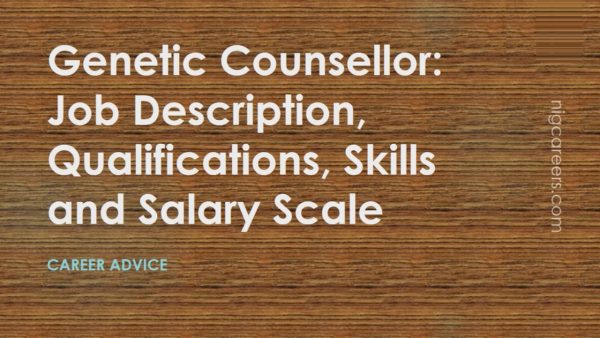 Genetic Counsellor Job Description