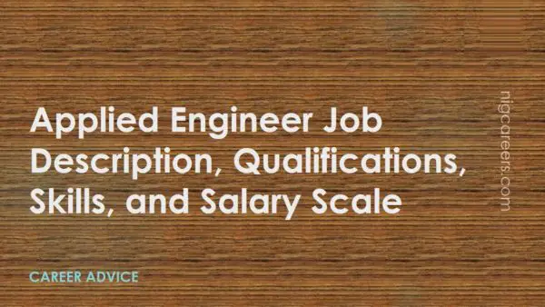 Applied Engineer Job Description