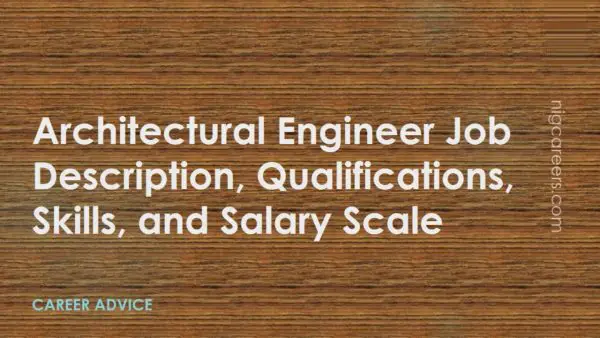 Architectural Engineer Job Description