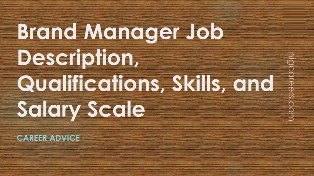 Brand Manager Job Description Skills And Salary