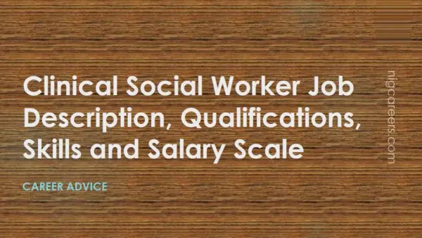 Clinical Social Worker Job Description