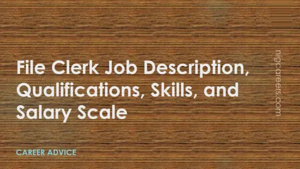 File Clerk Job Description