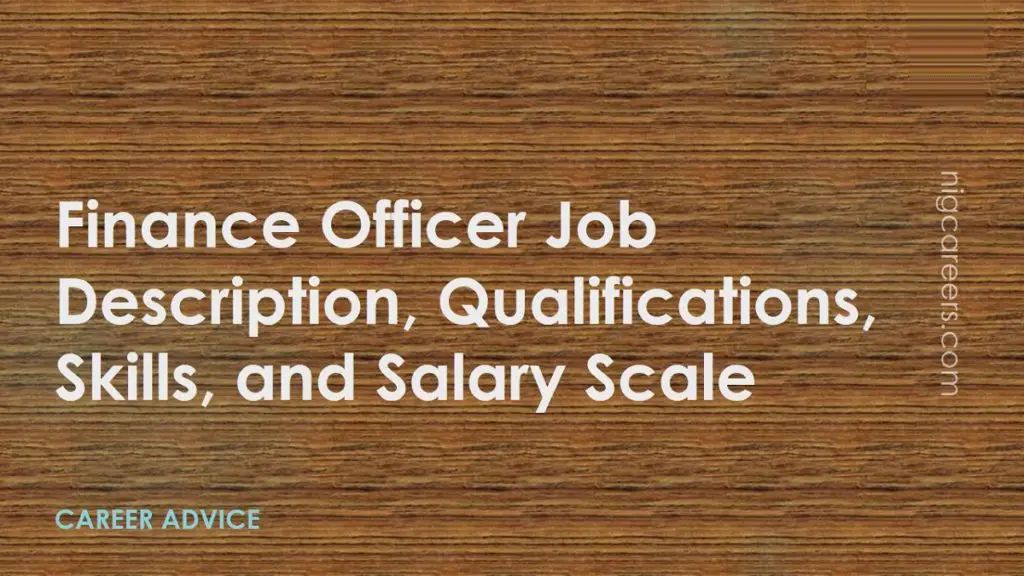 Chief Finance Officer Salary In Kenya