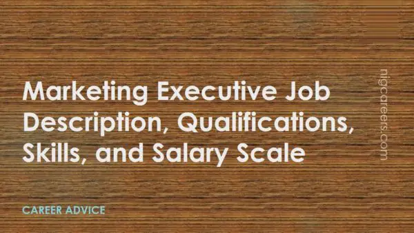 Marketing Executive Job Description