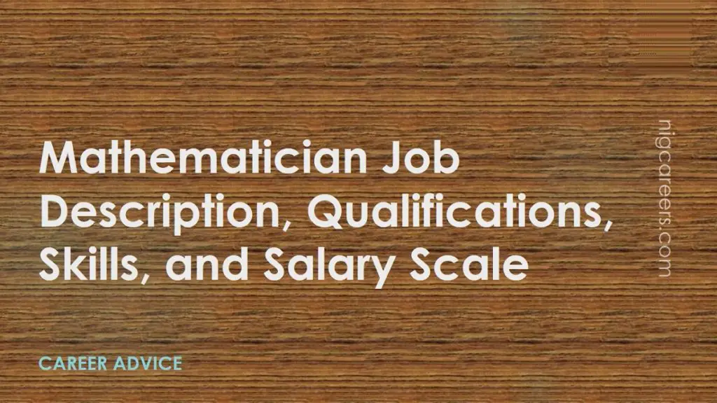 Mathematician Job Satisfaction