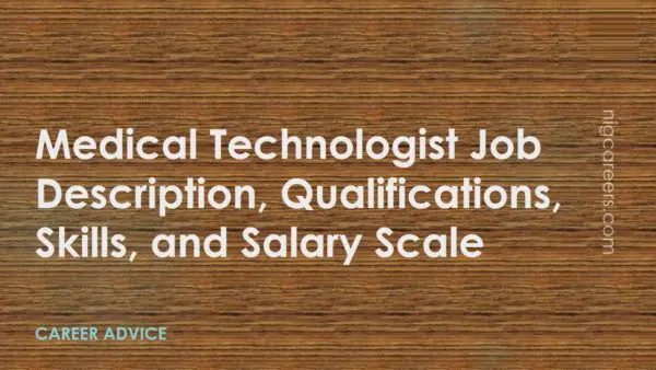 Medical Technologist Job Description