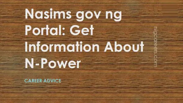 Nasims gov ng Portal