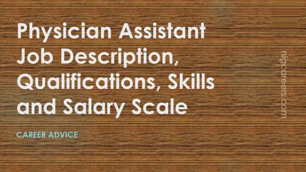 Physician Assistant Job Description