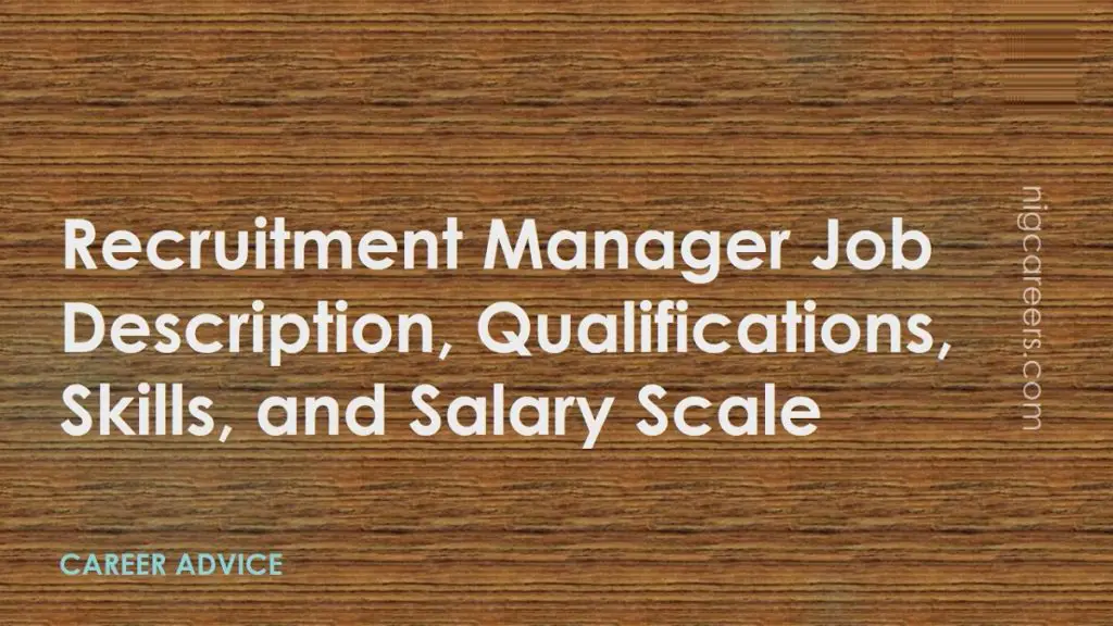 Hr Recruitment Manager Salary