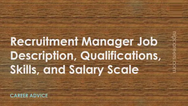 Recruitment Manager Job Description