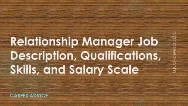 Relationship Manager Job Description