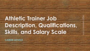 Athletic Trainer Job Description, Skills, And Salary