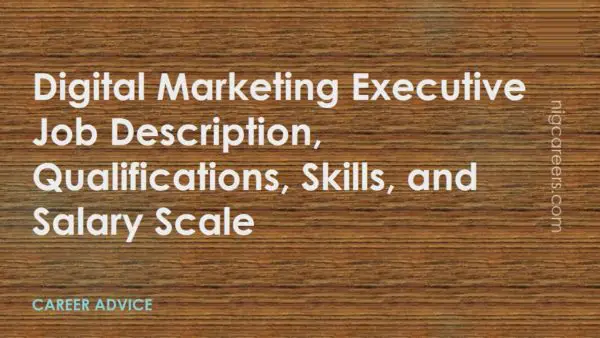 Digital Marketing Executive Job Description