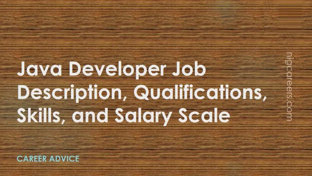 Java Developer Job Description, Skills, and Salary