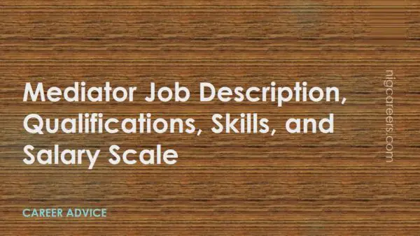 Mediator Job Description