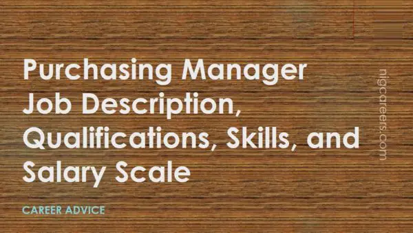 Purchasing Manager Job Description