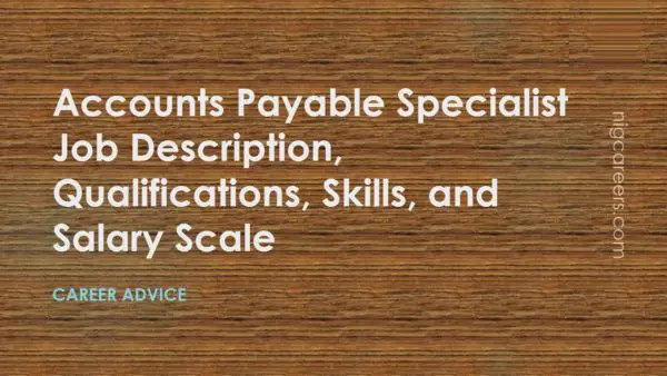 Accounts Payable Specialist Job Description