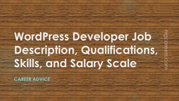 WordPress Developer Job Description