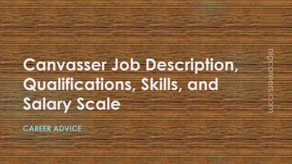 Canvasser Job Description