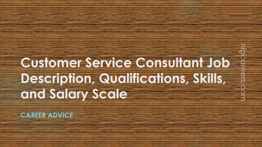 Customer Service Consultant Job Description Skills And Salary   Customer Service Consultant Job Description 1024x576 