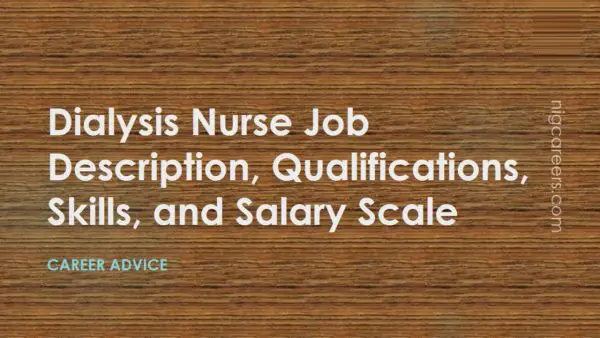Dialysis Nurse Job Description