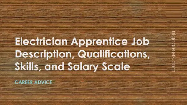Electrician Apprentice Job Description