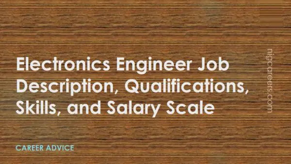Electronics Engineer Job Description