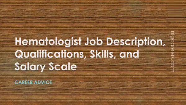 Hematologist Job Description