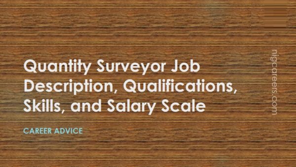 Quantity Surveyor Job Description