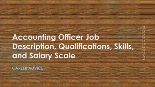 Accounting Officer Job Description