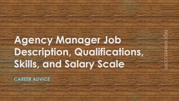 Agency Manager Job Description