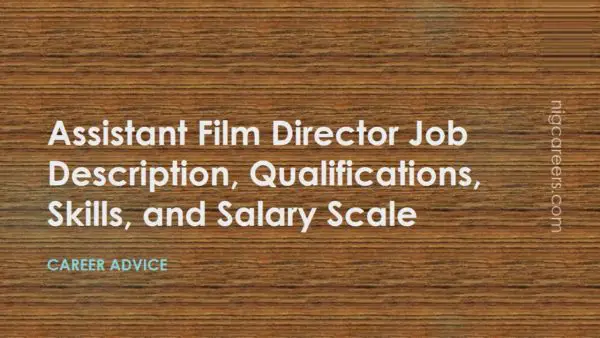 Assistant Film Director Job Description