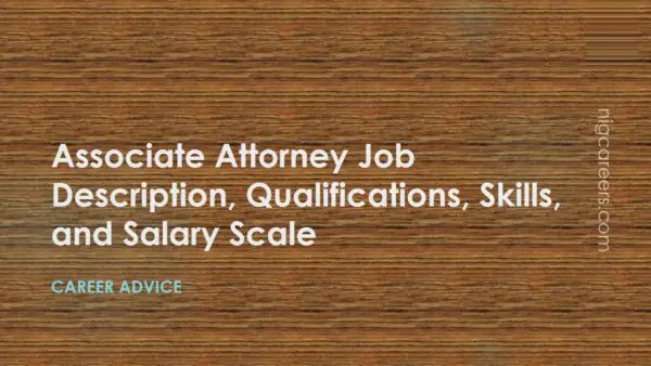 Associate Attorney Job Description
