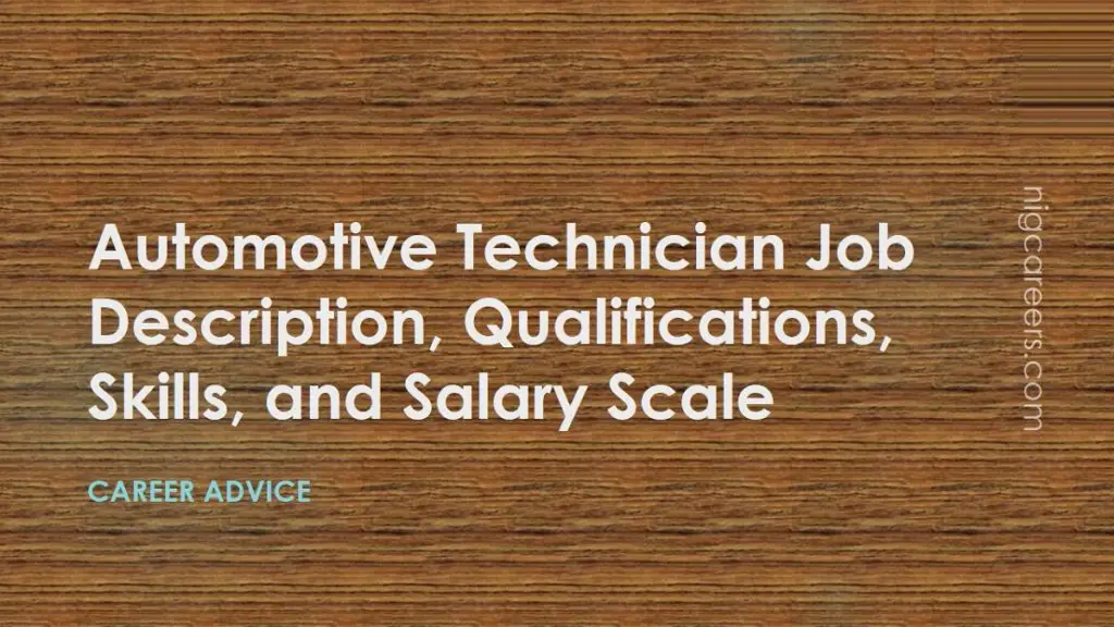 Automotive Technician Job Description Skills And Salary   Automotive Technician Job Description 1024x576 