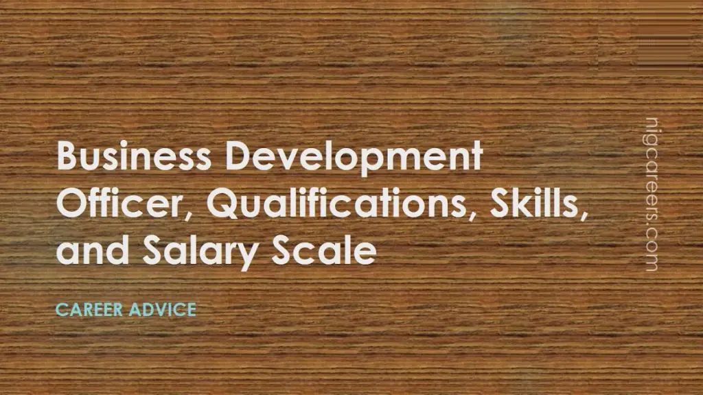 Business Development Officer Job Description Skills And Salary